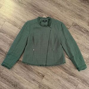 J. Crew Tweed Moto Jacket